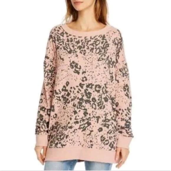 Wildfox NWT Jungle Cat Road Trip Pullover - Picture 1 of 10